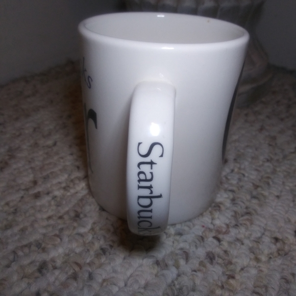Vintage Rare Starbucks 2002 Qatar City Mug Made In England - Picture 5 of 9